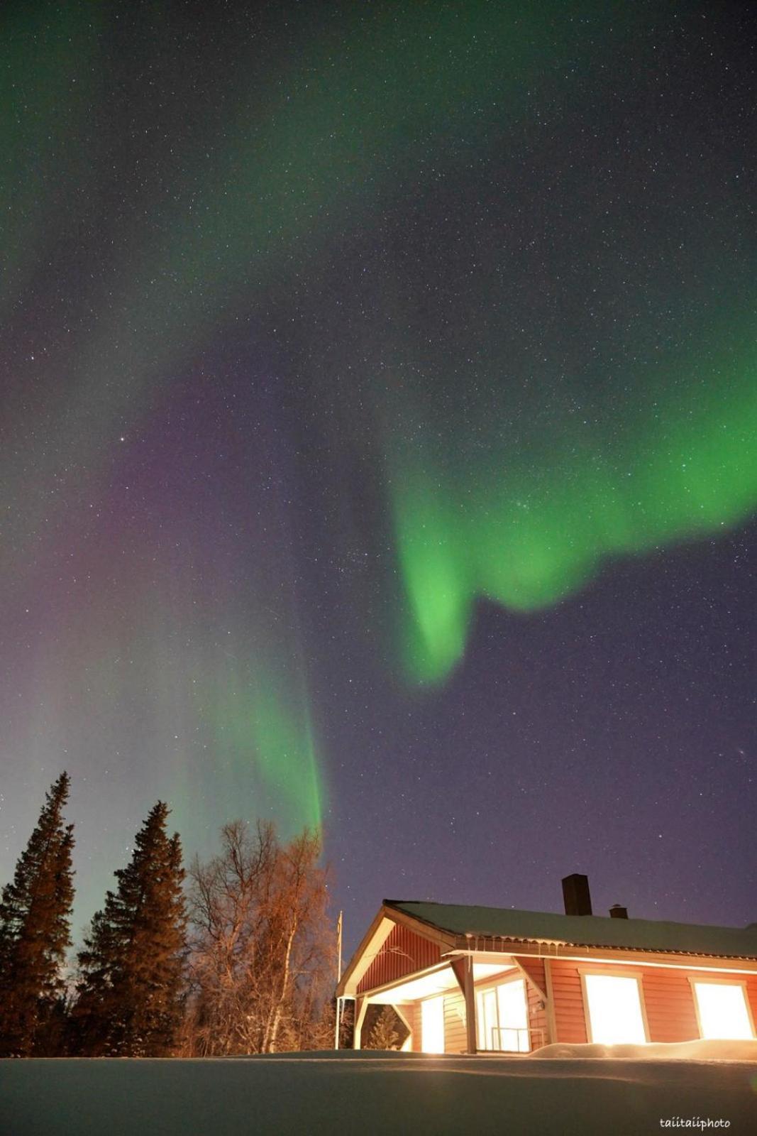 Little Adorable Red Villa Kiruna Exterior photo