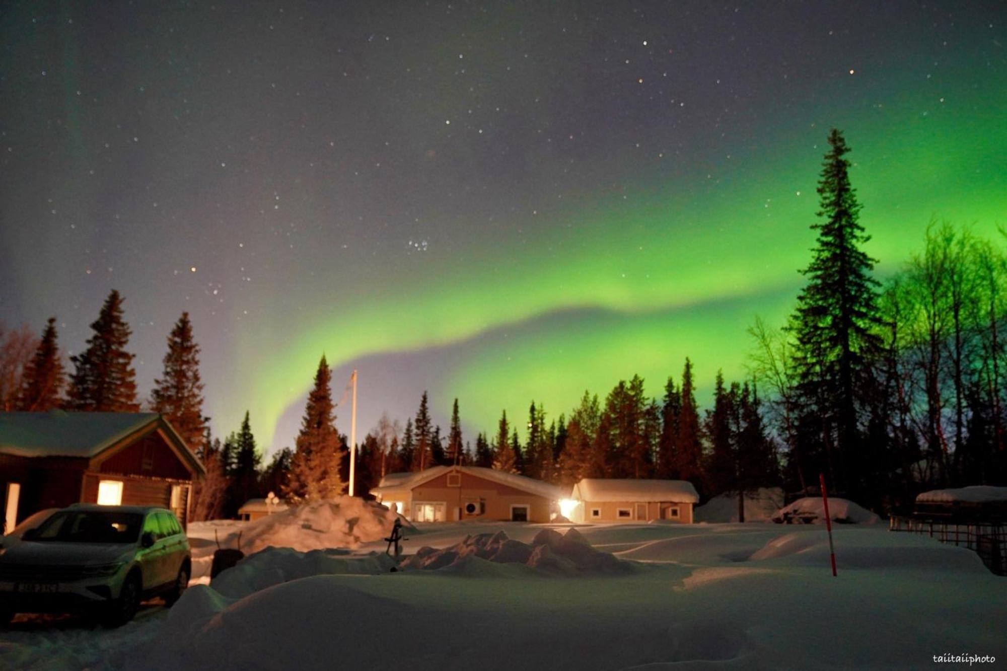 Little Adorable Red Villa Kiruna Exterior photo